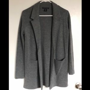 Blazer cut, Long Sweater